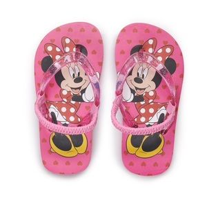 Disney’s Minnie Mouse Toddler Girl Flip Flops-
